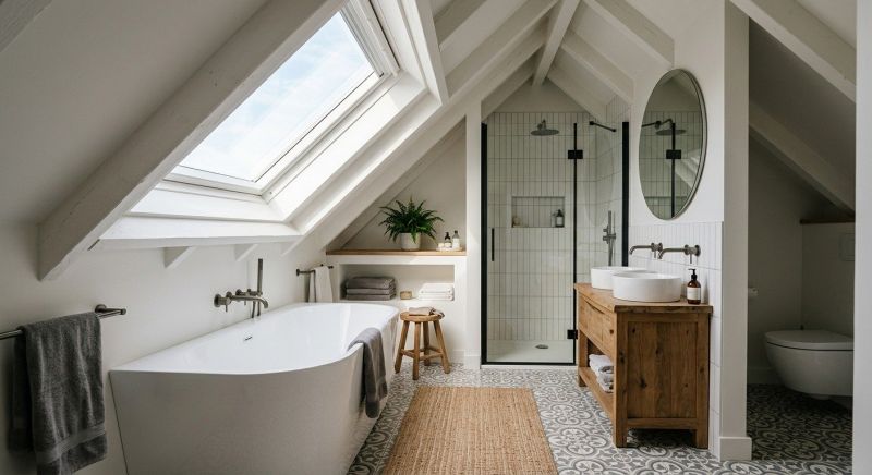 Attic Bathroom Remodeling in Collier County, FL