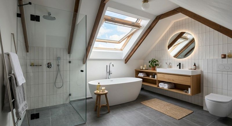 Attic Bathroom Remodeling in Collier County, FL