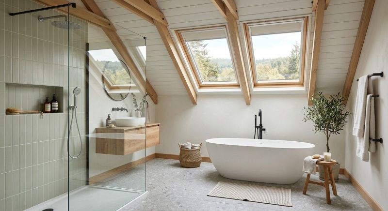 Attic Bathroom Remodeling in Collier County, FL