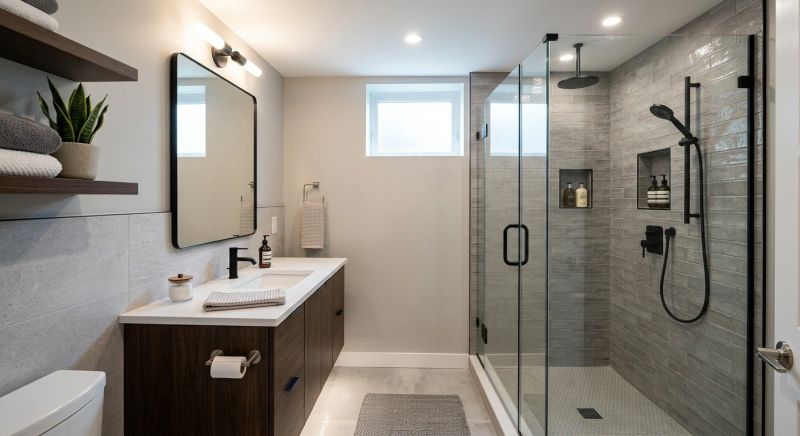 Basement Bathroom Remodeling in Collier County, FL