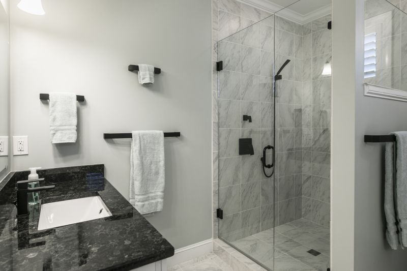 Granite Shower Installation in Collier County, FL